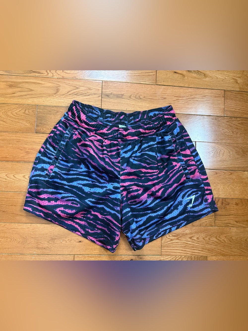 Gymshark Men’s Printed 5” Inseam Mesh Lifting Shorts
